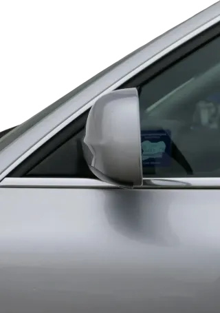 Superb 3U elektrischer anklappbarer Spiegel Außenspiegel links silber LF7T - Bild 4