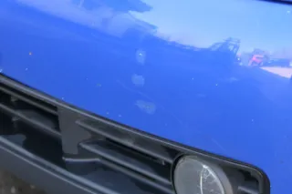 VW Lupo 6X Stoßstange vorne Frontstoßstange Stoßfänger blau LW5Z - Bild 5