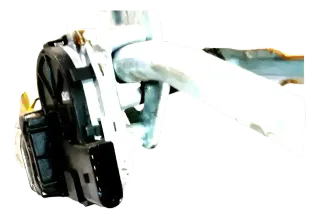 VW Polo 9N 9N3 Wischermotor Wischer Motor mit Gestänge 6Q1955113A vorn - Bild 2