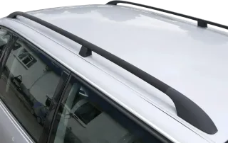 VW Passat 3B 3BG Dachreling Reling Dach rechts + links schwarz Kappe Abdeckung - Bild 7