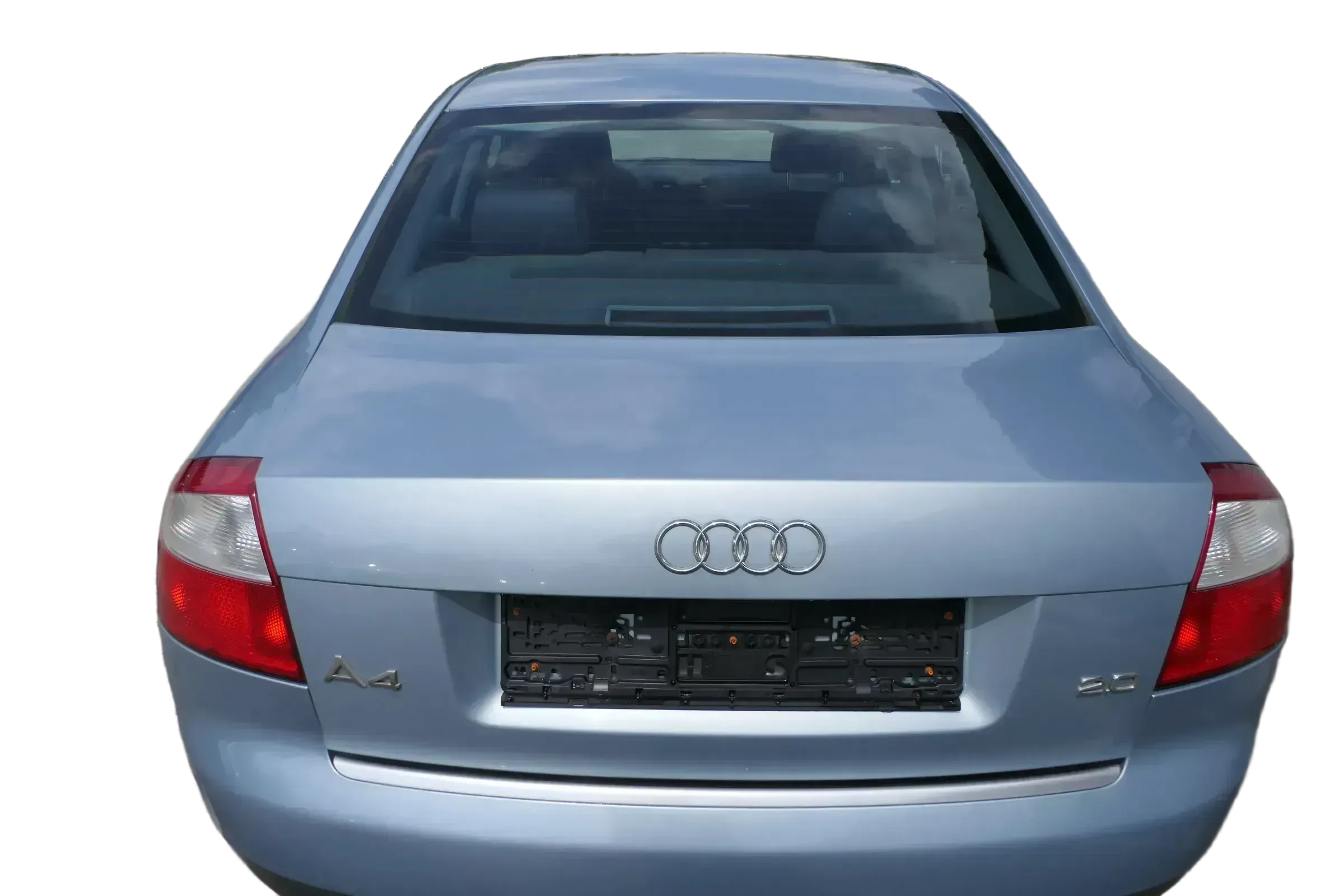 Audi A4 B6 8E Limousine Limo Heckklappe Klappe hinten blau LY7R - Bild 1