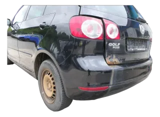 Golf Plus 6 5M Stoßstange hinten Heckstoßstange Stoßfänger grau schwarz LC9X PDC - Bild 10