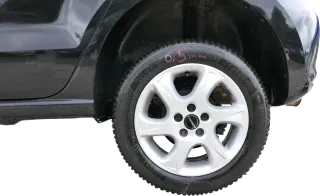 4x VW Polo 6R 15 Zoll Alufelgen Felgen KBA 47732 Winterreifen Reifen 2,5-6mm M&S - Bild 7