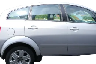 Audi A2 8Z Tür Türblatt hinten rechts silber LY7W - ohne Anbauteile - Bild 1