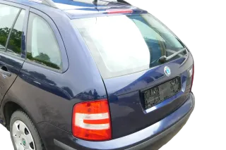 Skoda Fabia 6Y Combi Kombi Heckklappe Kofferraumklappe Klappe blau LF5U - DELLE! - Bild 3