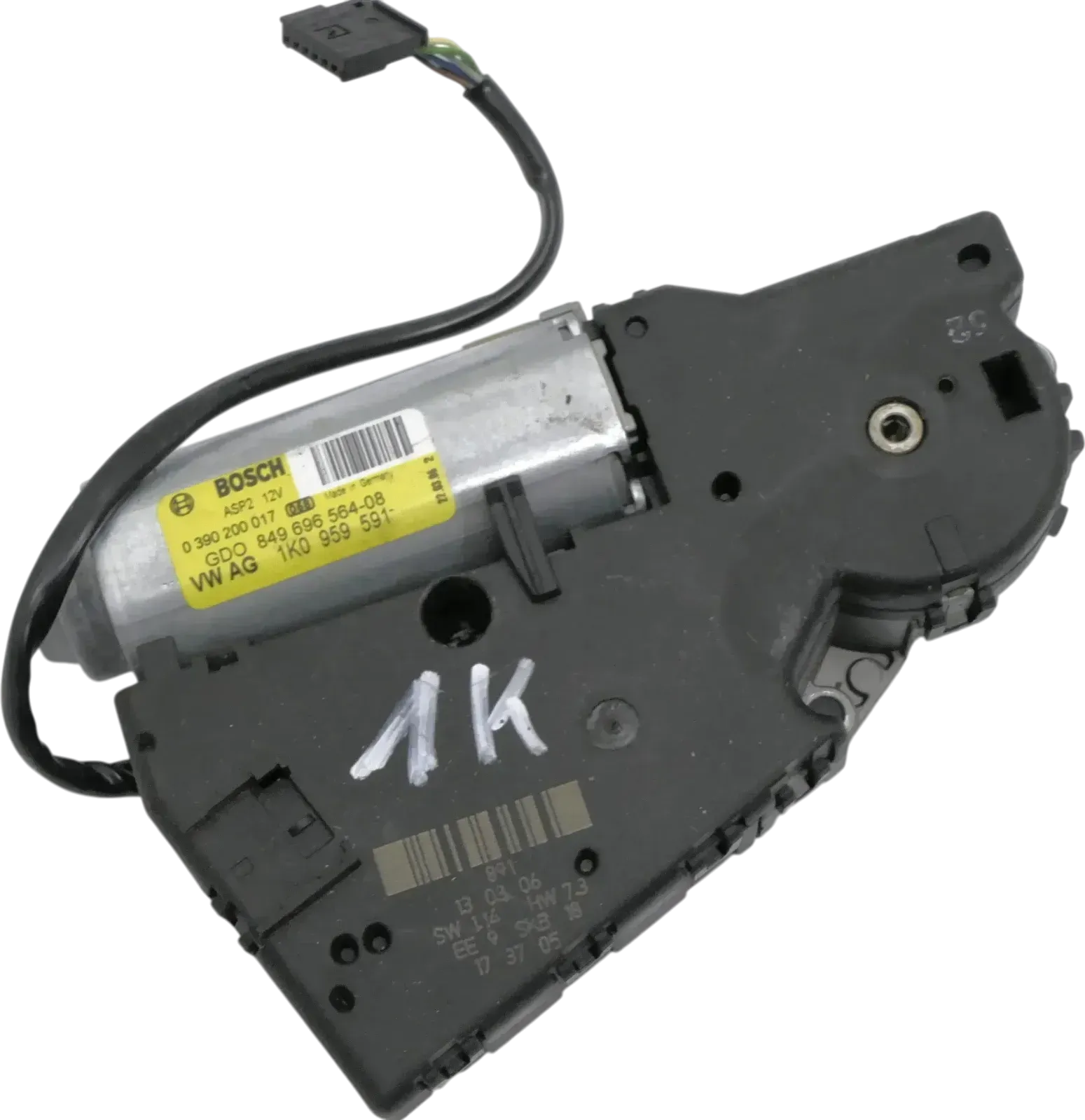 VW Golf 5 Passat Schiebedachmotor Motor Schiebedach 1K0959591 - Bild 1