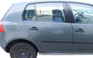 Golf 5 V 1K Tür Türrahmen hinten rechts 4/5-Türer grau grün LA6Q -ohneAnbautei - Bild 1
