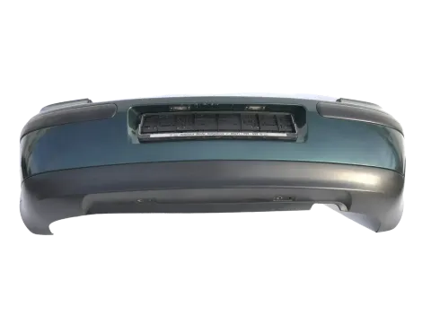 VW Golf 4 Limousine Stoßstange hinten Heckstoßstange Stoßfänger grün LC6M