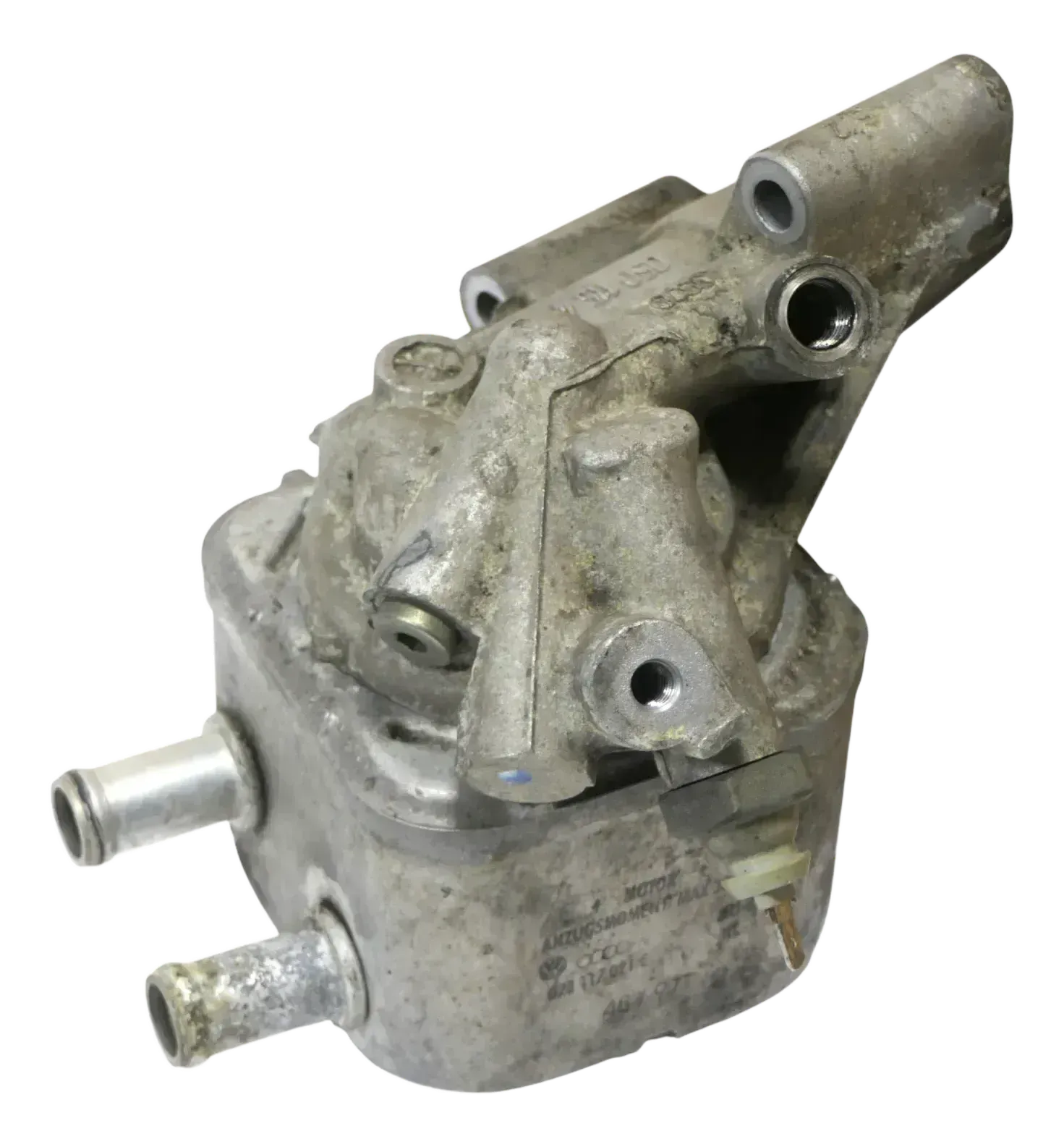 VW Golf 3 Passat 3A Ölkühler Halter Ölfilterflansch 1,9 TDI AFN AVG 028115405AB - Bild 1
