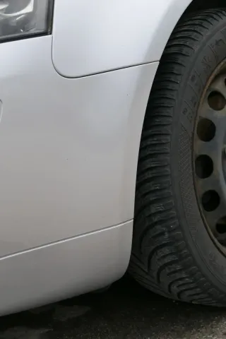 A3 8P Stoßstange Frontstoßstange Stoßfänger vorn grau silber LX7W Sportback Gril - Bild 6