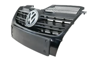 VW Golf 5 1K Grill Kühlergrill VW Zeichen Logo schwarz L041 - Bild 3