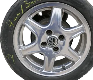 1x VW Polo 6N2 Lupo Alufelge Felge 1H0601025AE BBS Alu 6x15 ET45    3 - Bild 1