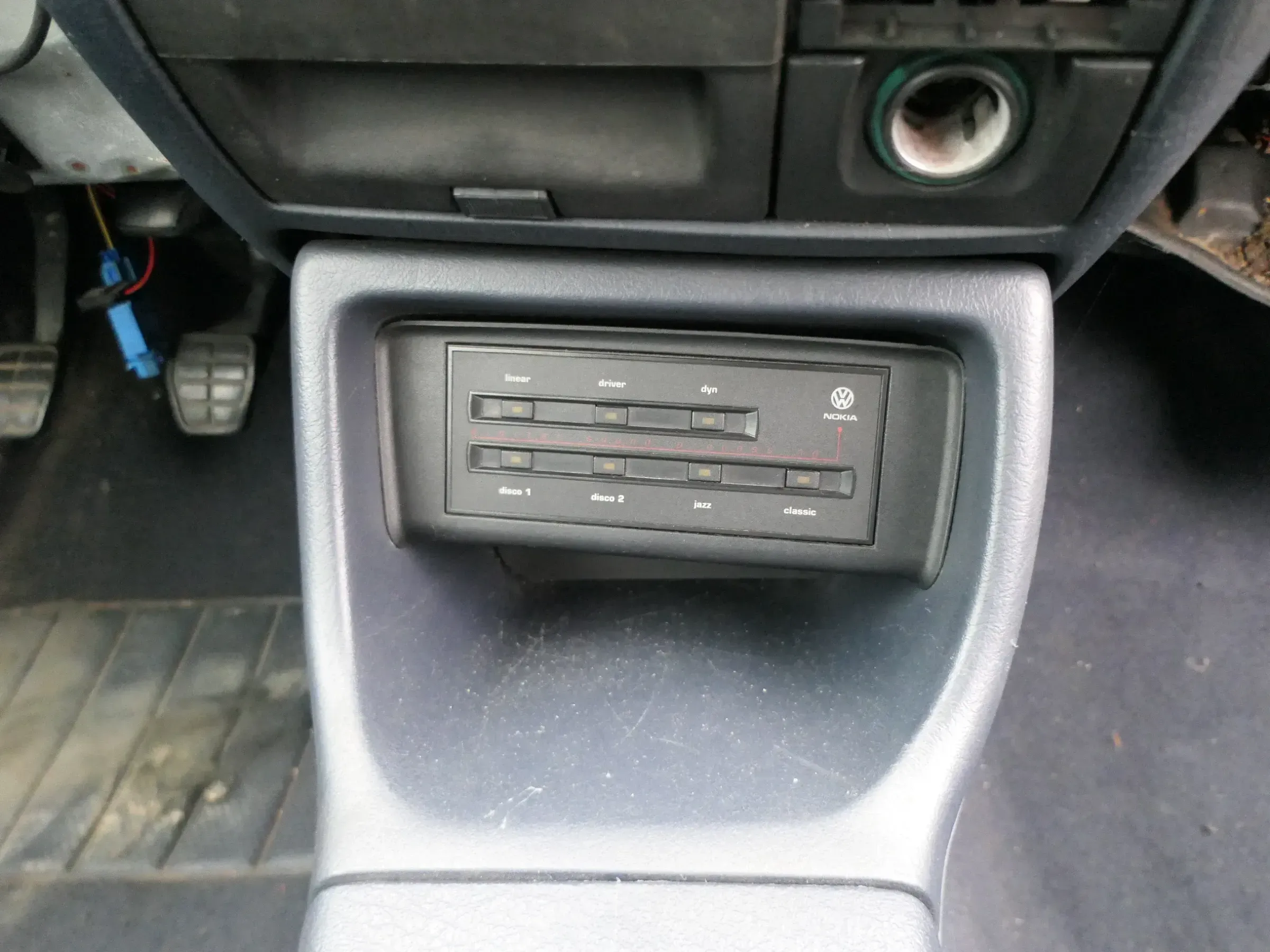 VW Golf 3 Cabrio 1E Bedienteil DSP Nokia Soundsystem OEM Equalizer Nokia - Bild 1