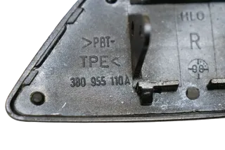 VW Passat 3B Düse Scheinwerferreinigungsanlage SWR Kappe schwarz rechts 3b095511 - Bild 5