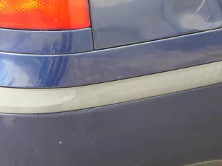 Skoda Octavia 1Z Combi Stoßstange hinten Heckstoßstange blau LF5Q Stoßfänger PDC - Bild 12