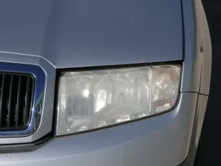 Fabia 6Y Stoßstange Stoßfänger vorne grau LF7T Facelift - Gitter NSW - Bild 11