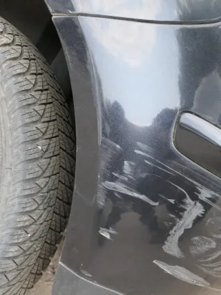 VW Polo 9N 9N3 Stoßstange Heckstoßstange hinten schwarz LC9Z Stoßfänger - Bild 16