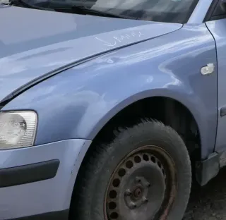 VW Passat 3B Kotflügel vorne links blau grau grün türkis (evtl. LB7T oder ???) - Bild 5