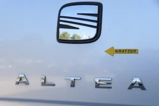 Seat Altea 5P Heckklappe mit Scheibe Klappe hinten silber LS7Y Kofferraumklappe - Bild 7