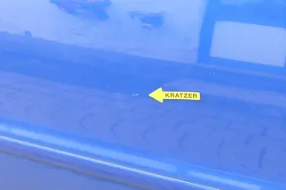Audi A4 B5 Tür Türblatt hinten rechts blau LZ5T Kombi oder Limo - Bild 6