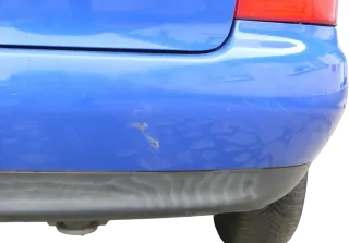 Audi A4 B5 Kombi Variant Stoßstange hinten Heckstoßstange blau LZ5M Stoßfänger - Bild 3