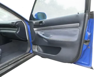 1x Audi A4 B5 Türverkleidung Verkleidung Tür vorne rechts Abdeckung Griff -blau - Bild 2