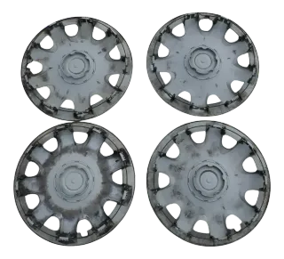 4 Stück Original Skoda Octavia 1Z Radzierkappe Radkappe 15 Zoll 1Z0601147A - Bild 2
