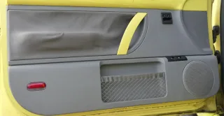 1x VW New Beetle 9C Türverkleidung Verkleidung Tür vorne links grau Stoff - Bild 2