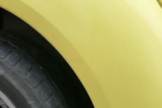 VW New Beetle 9C Kotflügel hinten rechts gelb LD1B 1C0821302F Radlauf - Bild 5