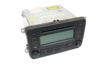 VW Golf 5 Radio CD Player Original RCD300 1K0035186L mit Code - Bild 1
