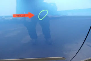 Skoda Roomster 5J Tür vorne rechts Beifahrertür blau LF5S (ohne Anbauteile) - Bild 3