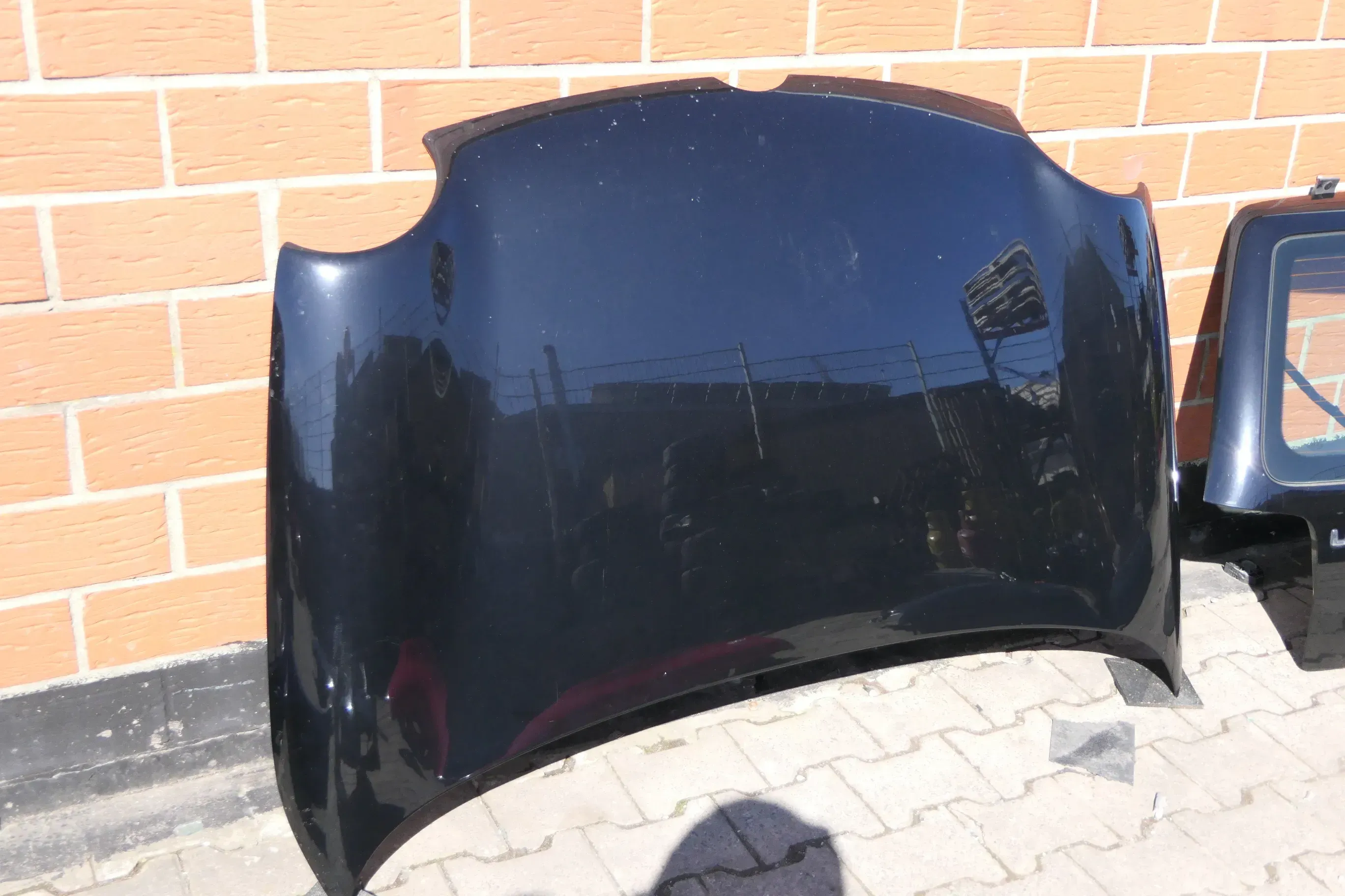VW Lupo Motorhaube Klappe Klappe vorne schwarz L041- 110883 - Bild 1