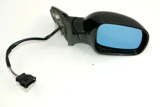 VW Bora Golf 4 elektrischer Spiegel Außenspiegel rechts mit Glas schwarz LC9Z - Bild 2