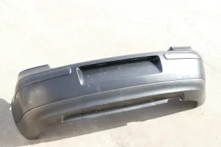 VW Golf 4 Limousine Stoßstange hinten Heckstoßstange Stoßfänger schwarz matt - Bild 1