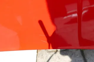 VW Golf 4 Motorhaube Haube Klappe vorne rot LP3G - Bild 4
