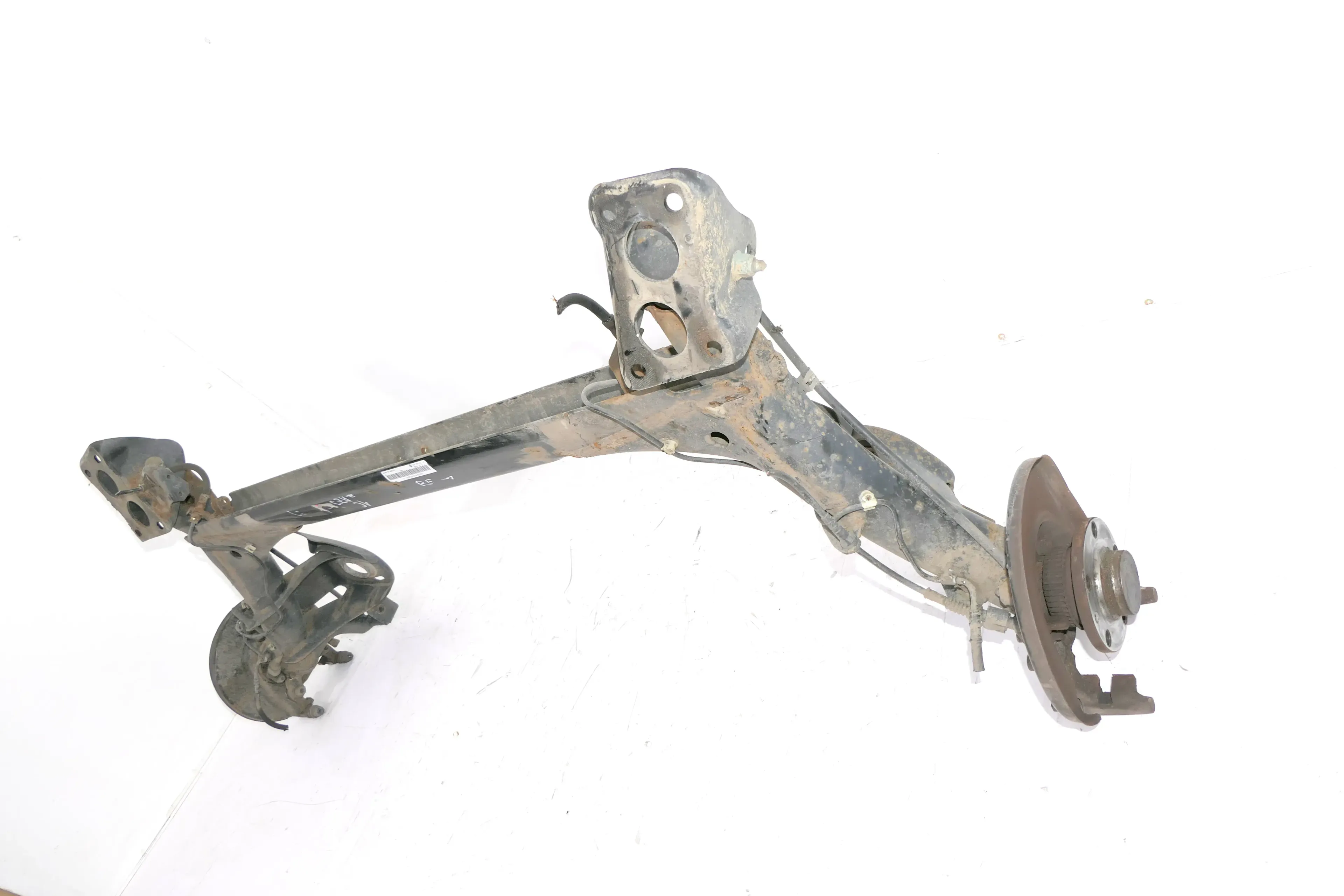Audi A3 8L Golf 4 Bora Hinterachse Achse hinten Scheibenbremse 18mm 1J0500051K - Bild 1
