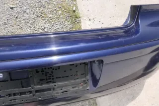 VW Polo 9N 9N3 Stoßstange Heckstoßstange hinten blau LB5N - Bild 6