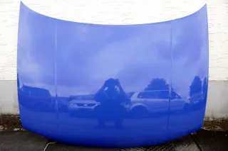 VW Golf 4 Motorhaube Haube Klappe vorne blau LW5Z Frontklappe - Bild 1