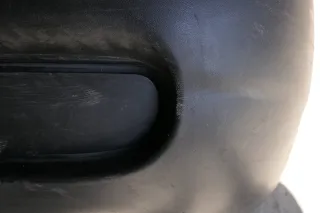 VW T4 kurze Version Stoßstange Frontstoßstange vorne schwarz AC-0 7D0807221 - Bild 6