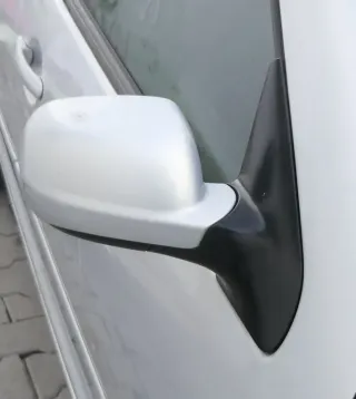 Golf 4 Bora elektrischer Spiegel vorne rechts Außenspiegel grau silber LB7Z Glas - Bild 1
