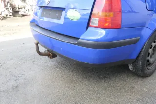 VW Golf 4 Kombi Avant Stoßstange hinten Heckstoßstange Stoßfänger blau LW5Z - Bild 4