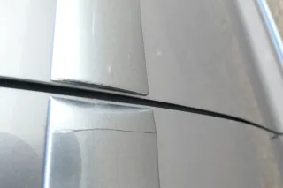 VW Touran 1T3 1T Tür vorne rechts Beifahrertür grau LD7X ohne Anbauteile - Bild 2