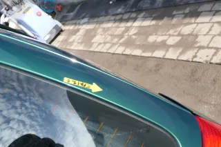 VW Lupo 6X Heckklappe Klappe Kofferraumklappe Scheibe grün LA6N - Bild 7