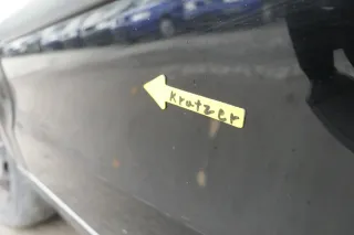 VW Polo 9N 9N3 Tür vorne links Fahrertür 2/3-Türer schwarz L041 ohneAnbautei - Bild 9