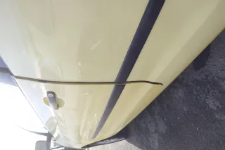 VW Polo 9N 9N3 Tür vorne links Fahrertür 2/3-Türer gelb LD1B ohneAnbautei - Bild 2
