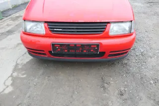 VW Polo 6N Kühlergrill Grillleiste vorne Leiste für Grill rot LP3G - Bild 2
