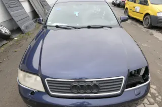 Audi A6 4B Motorhaube Klappe vorn (bis ca. Ende 2001) blau LZ5T - Bild 1