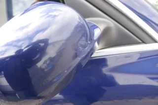 VW Passat 3B 3BG elektrischer Spiegel Außenspiegel rechts Glas blau LB5N - Bild 3
