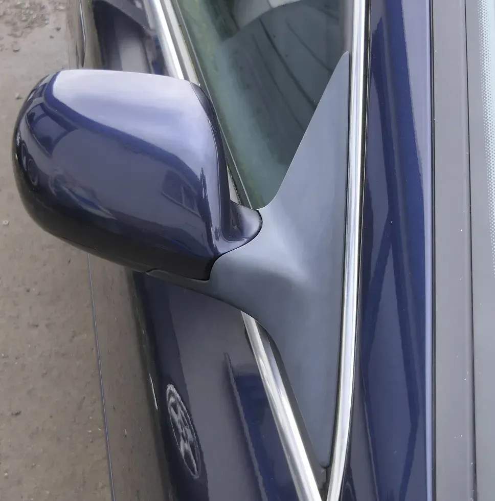 Audi A6 4B Spiegel Außenspiegel rechts elektrisch blau LZ5T + Glas - Bild 1