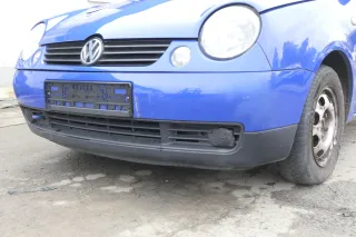 VW Lupo 6x Stoßstange vorne Frontstoßstange Stoßfänger blau LW5Z - MÄNGEL - Bild 4